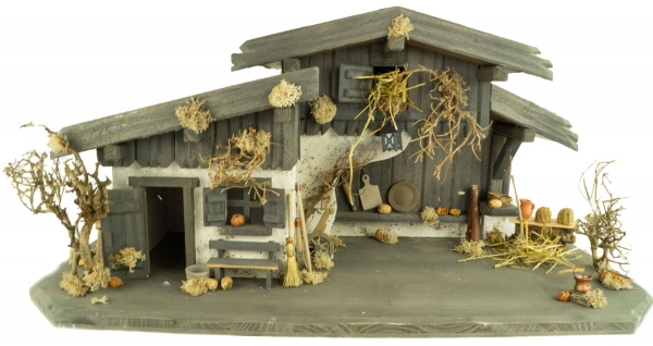 Detaillierte Weihnachtskrippe Engelthal